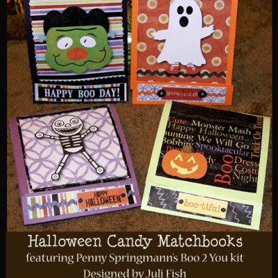 Halloween Hybrid Candy Matchbooks