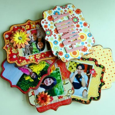 {Family} Mini Journal Scroll Album