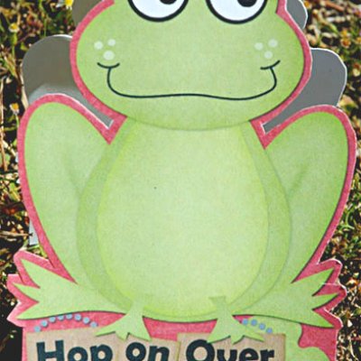 Hop On Over Invitation