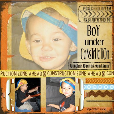 Boy Under Construction