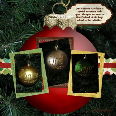 New Zealand Ornaments