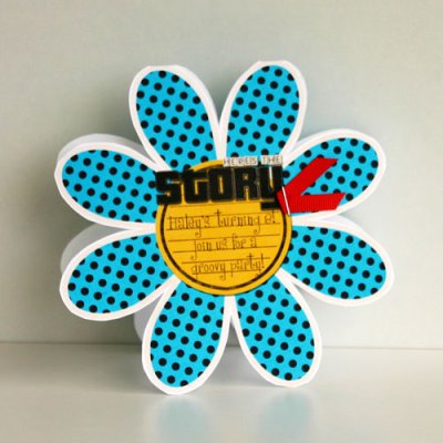 Groovy Party Invite