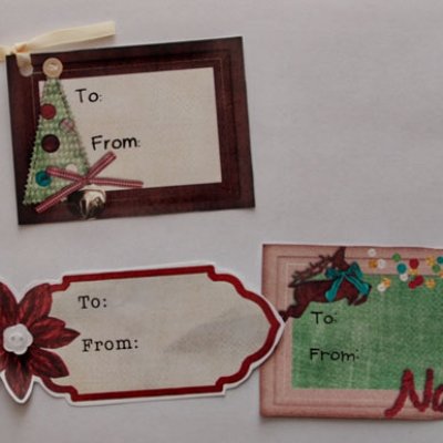 Holiday Gift Tags *hybrid*