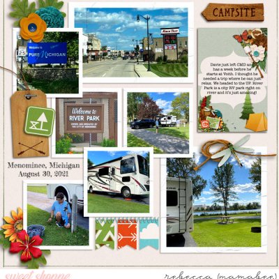 River Park RV arrival