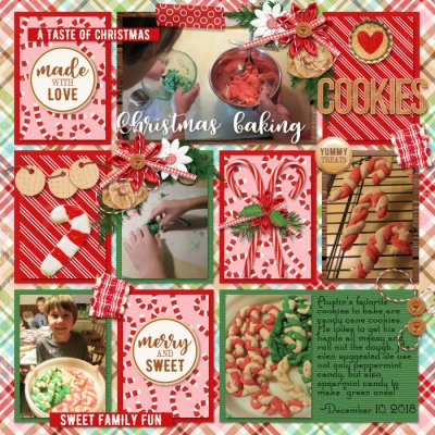 Candy Cane Cookies {2018}
