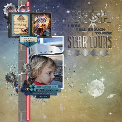 Wish I Was Tall Enough to Ride Star Tours
