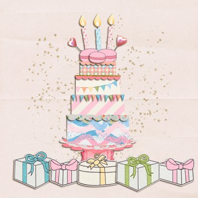 SSD birthday cake