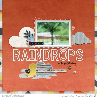 Raindrops...