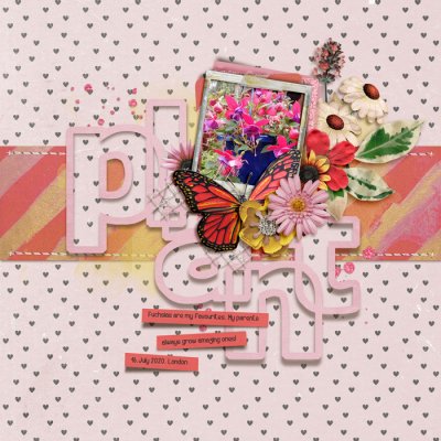 The Nifty Pixel - Designer Freebie 2022 - Plant Page Draft