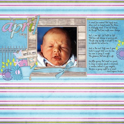 My April baby