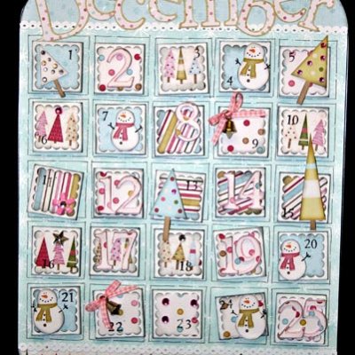 Magnetic Advent calendar (hybrid)