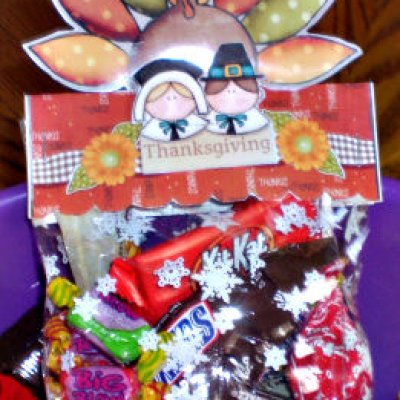 Thanksgiving Bag Topper