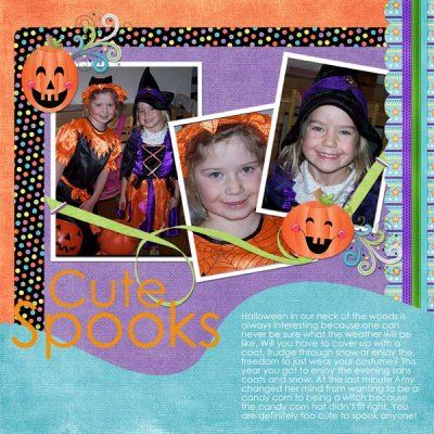 Speed Scrap #2 layout-Trunk or Treat