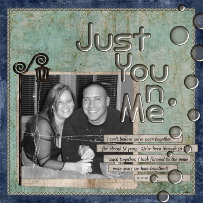 Just you and Me