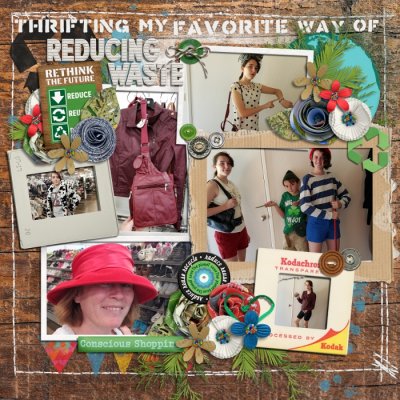 Thrifting - my favorite way to reduce waste