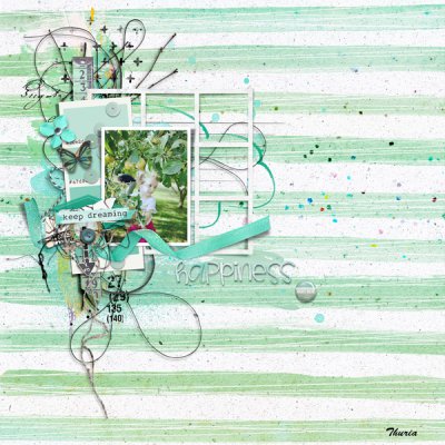 This & That - Challenge 2a - Green page