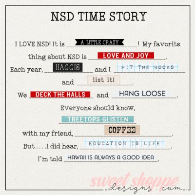 NSD 2022 Mad Libs