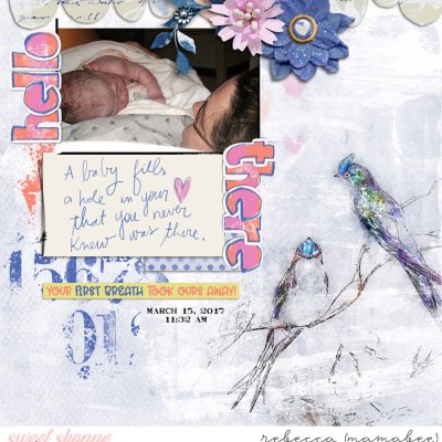 First in my arms