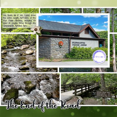 Great Smoky Mountains National Park, right