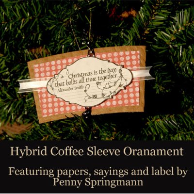 Hybrid Coffee Sleeve Ornament 1