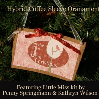 Hybrid Coffee Sleeve Ornament 2