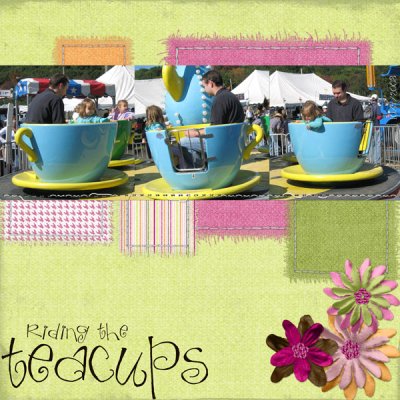 riding the teacups