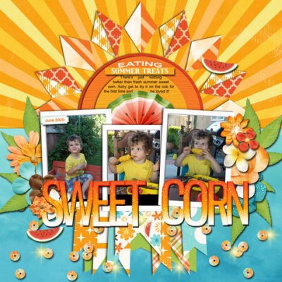 Eating Sweet Corn