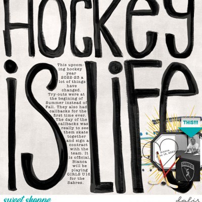 HOCKEY IS LIFE