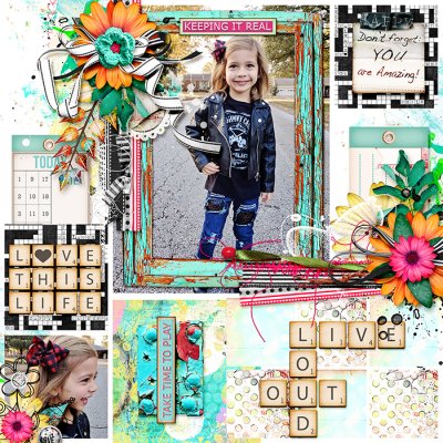 Summer Scrap-A-Thon: July 18 - Sketch Challenge