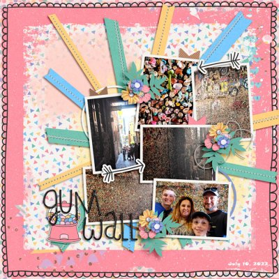 Gum Wall 0722