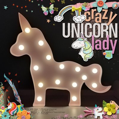 Crazy unicorn lady
