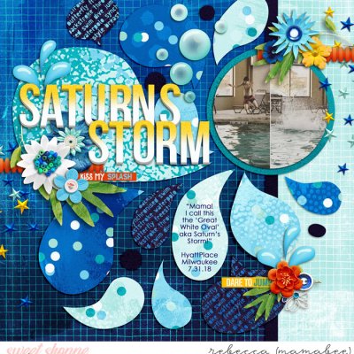 saturn's storm