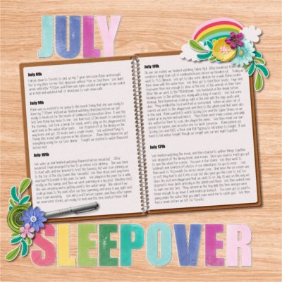 July Sleepover