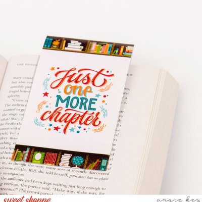 Just One More Chapter - Magnetic Bookmark