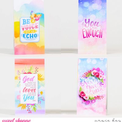 Affirmations - Magnetic Bookmarks
