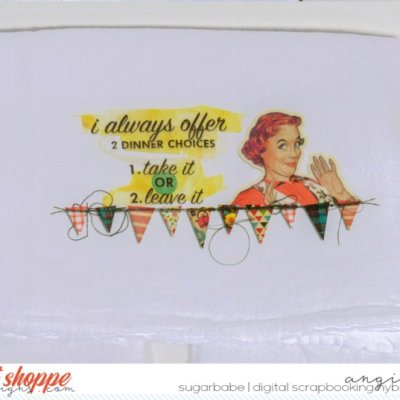 Take It Or Leave It - Decorative Kitchen Towel