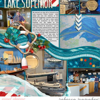 Lake Superior Visitor Center, left