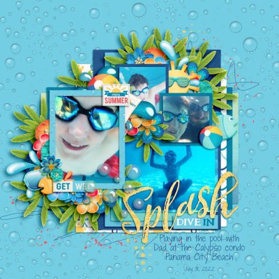 At the Pool 0722
