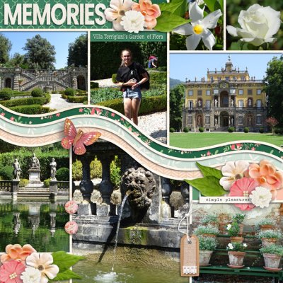Villa Torrigiani's Garden of Flora