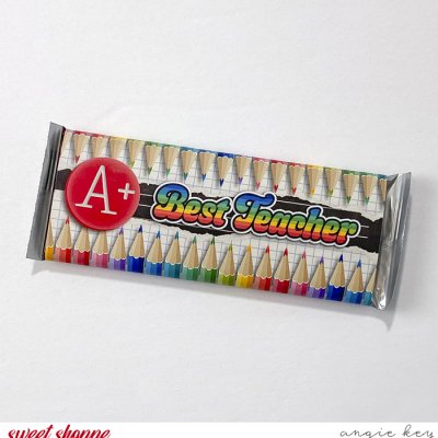Best Teacher Candy Bar Wrapper