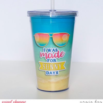 Sunny Days Custom Tumbler