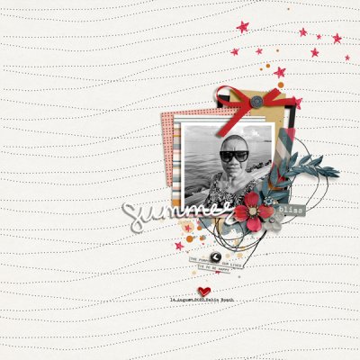 August 2022 - Scrapathon - 13Aug -  Summer Bliss
