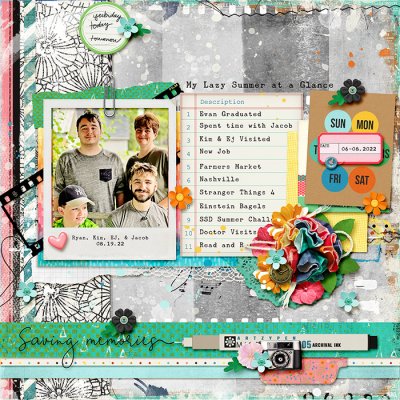 Summer Scrap-A-Thon: Aug 25th - Best Of Summer