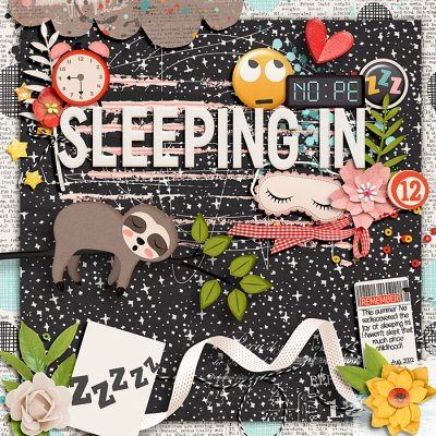 Sleeping in