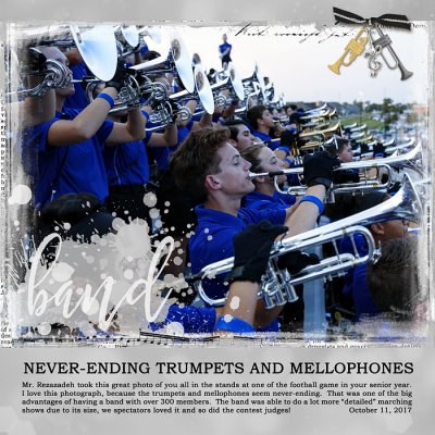 Never-Ending Trumpets and Mellophones