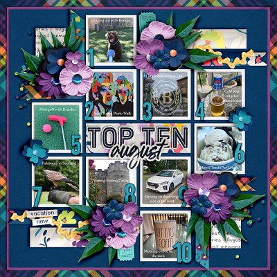 Summer Scrap-a-thon: Aug. 25 Best of Summer