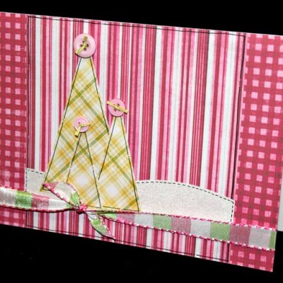 Trees (hybrid Christmas card)