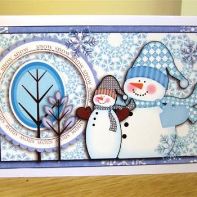 Snowmen card