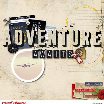 Summer Scrap-a-thon: Aug. 29-Adventure
