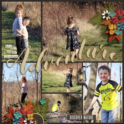 Summer Scrap A Thon August 29 - Adventure Title